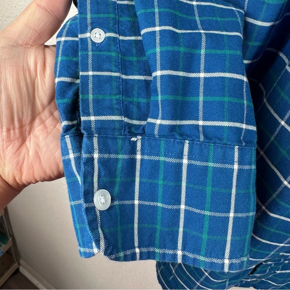 J. Crew 100% Cotton Flex Oxford Long Sleeve Button Down Shirt Slim Fit XXL EUC - Picture 4 of 6